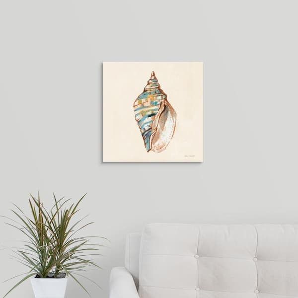 Isle La Shell Wall Hanging, Abstract Mixed media for sale by Jills Art With  Nature - Foundmyself
