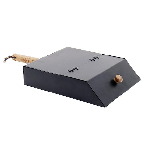 ACHLA DESIGNS 18 in. L Grey No Mess Ash Box with Lid
