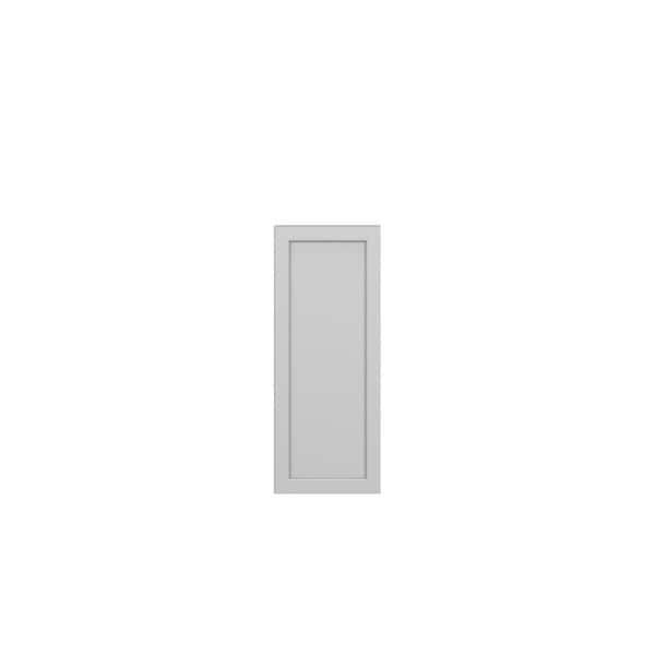 Westport Shaker 9 in. W x 36 in. H x 12 in. D in Painted White Plywood Assembled Wall Cabinet