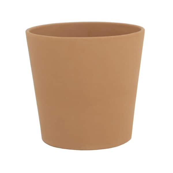 PRIVATE BRAND UNBRANDED Natural 7.5 in. Clay Cabo Flair Pot