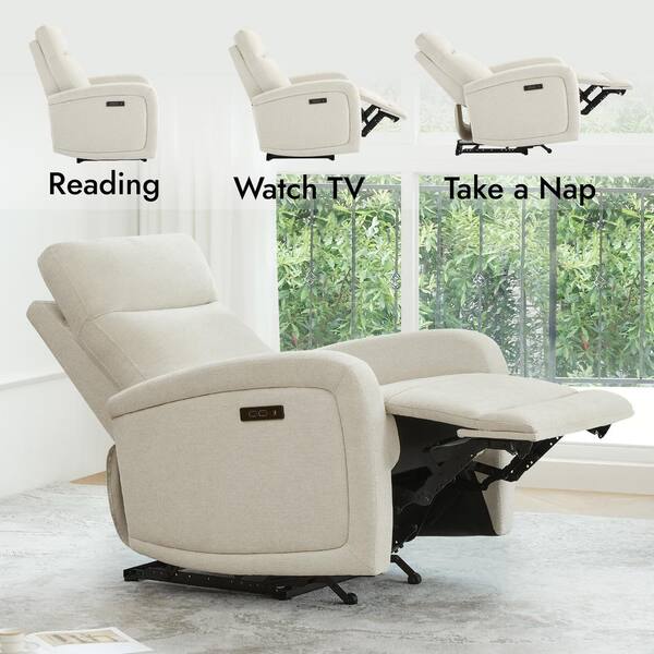 上品スタイル Edison Spring & Spruce Linen with Recliner Power Fabric テーブル・チェア・ハンモック