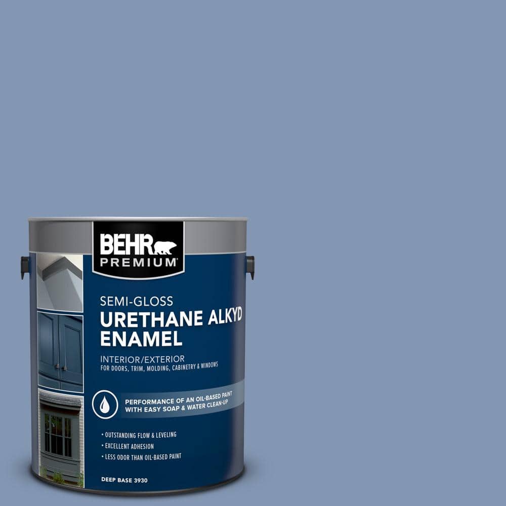 1 gal. #S530-4 Jet Set Urethane Alkyd Semi-Gloss Enamel Interior/Exterior Paint price history on PriceWatchPro