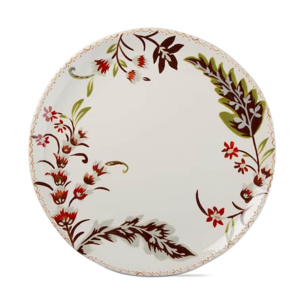 Tag Autumn Bloom Harvest 1-Piece Earthenware Round Gift Platter