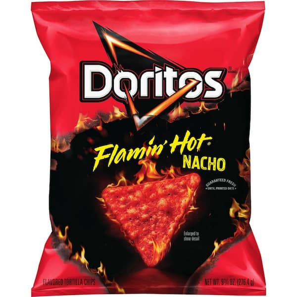 Doritos 2.5 oz. Flamin Hot Nacho, XVL Bag Chips