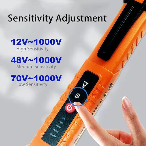 Brighte ELEKIBRUSH・ELEKILOTION IDEAL Electrical 61-627 Single Range 50 to 1000V AC NCVT