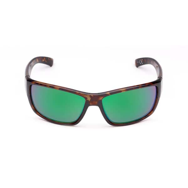Flying Fisherman 7701TAG Matecumbe Polarized Sunglasses, Tortoise / Green Mirror