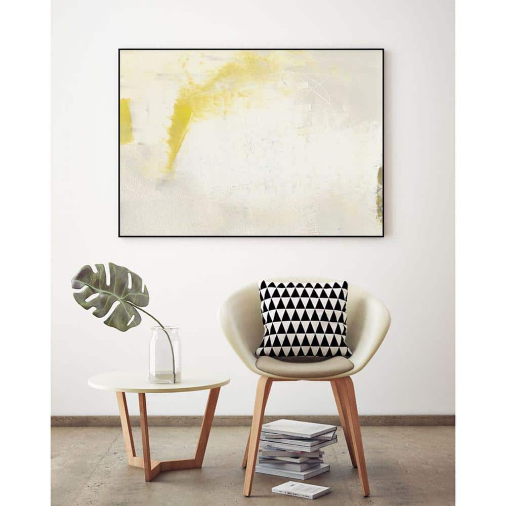 11 in. x 14 in. Yellow Lux II by Sue Jachimiec Framed Wall Art