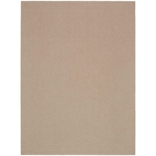 Natural Harmony Bismarck Wheat Custom Area Rug with Pad