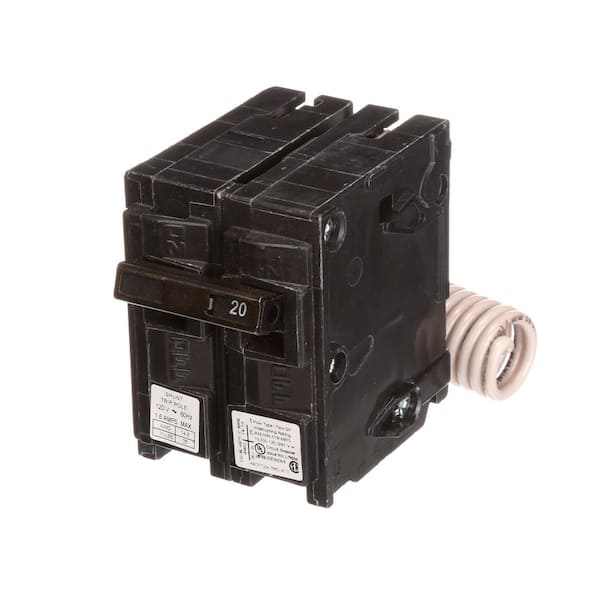 Siemens 20 Amp 1-Pole 10 kA Type QP with Shunt Trip Circuit Breaker