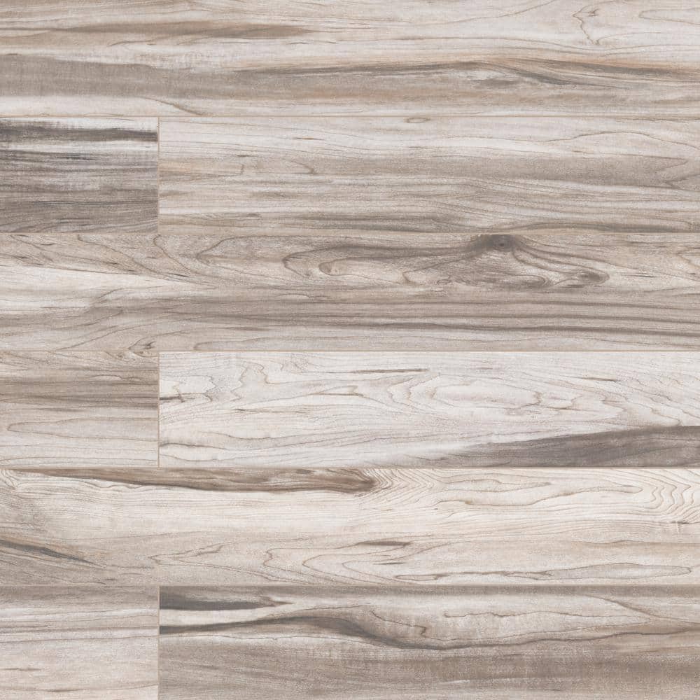 Cavallo Grey 6 in. x 36 in. Matte Porcelain Wood Look Floor and Wall Tile (13.08 sq. ft./Case) price history on PriceWatchPro