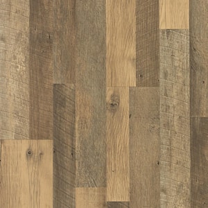 Take Home Sample - Natural Rebel Oak Laminate Flooring - 5 in. x 7 in.