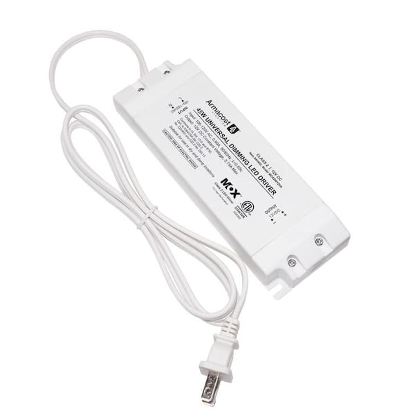 45-Watt Universal Dimming LED Driver, 12-Volt DC Transformer