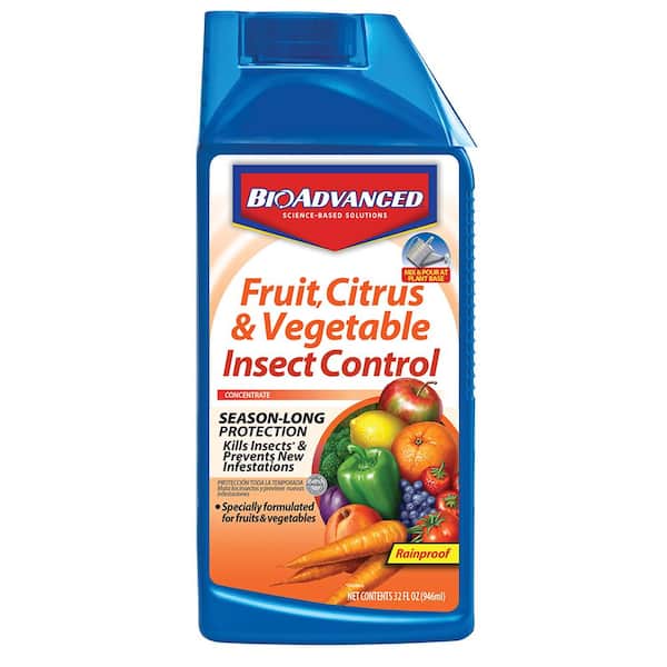 BIOADVANCED 32 oz. Concentrate Fruit, Citrus and Vegetable Insect Killer Control