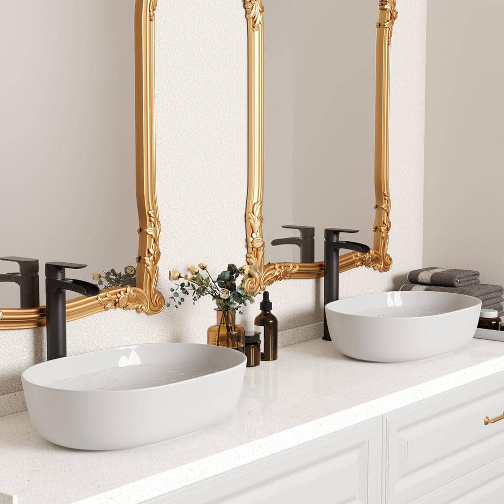 Centerset Single Handle Deck Mounted Bathroom Faucet in Matte Black price history on PriceWatchPro