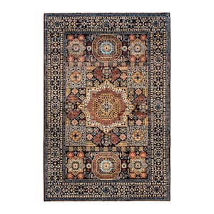 Serapi One-of-a-Kind Traditional Brown 3 ft. x 5 ft. Hand Knotted Tribal Area Rug