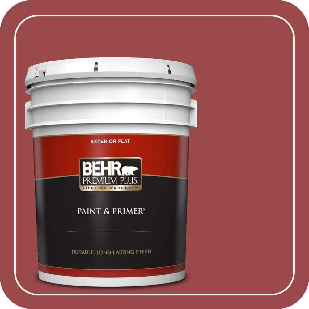5 gal. #ECC-10-3 Holly Berry Flat Exterior Paint & Primer price history on PriceWatchPro