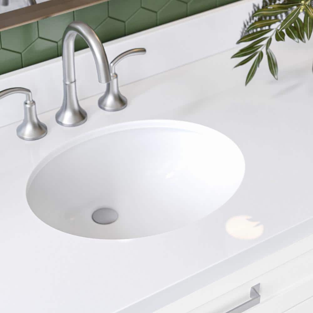 Monroe 67" White Wood Single Vanity with Quartz Top