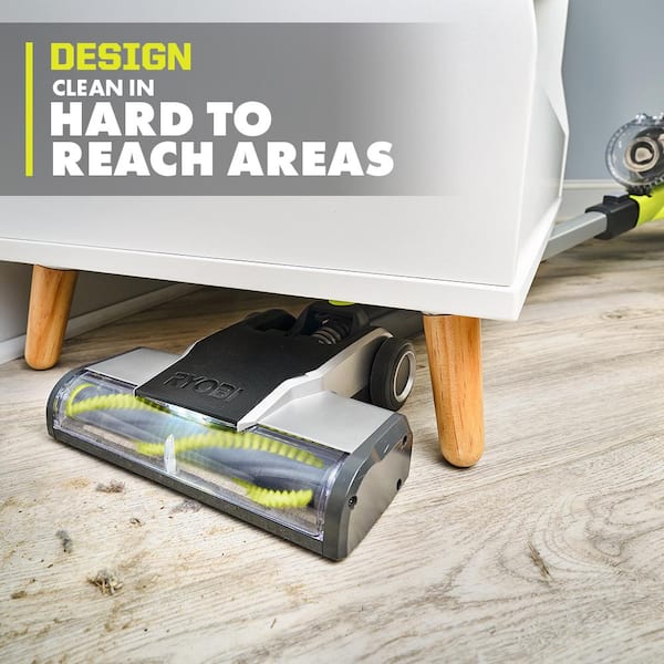 RYOBI スティッククリーナー 18V 4000mAh RYOBI ONE+ 18V Cordless Stick Vacuum Cleaner Kit w/ 4.0 Ah Battery