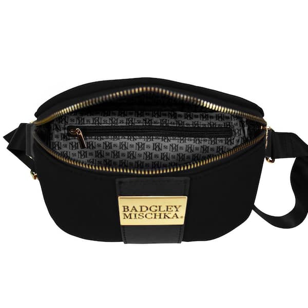 Embossed Textured Fanny Pack, Zipper Crossbody Chest Bag, Stylish