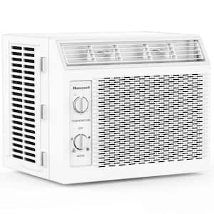 5,000 BTU Window Air Conditioner, Adjustable Thermostat, 7-Settings, Quiet, 115-Volt/60 Hz, 150 Sq. Ft. Coverage