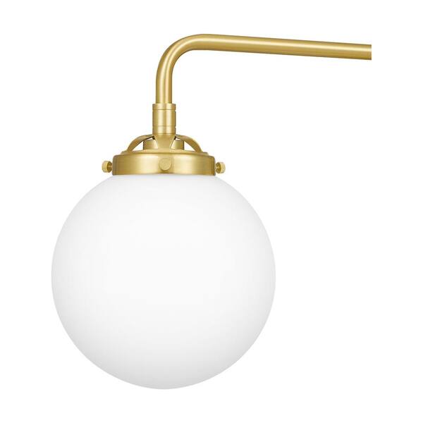 Quoizel Landry 4-Light Satin Brass Vanity Light LRY8632Y - The Home Depot