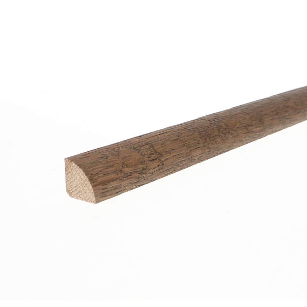 Quarter Round Matte Leon 0.75 in. T x 0.75 in. W x 78 in. L Hardwood Trim price history on PriceWatchPro