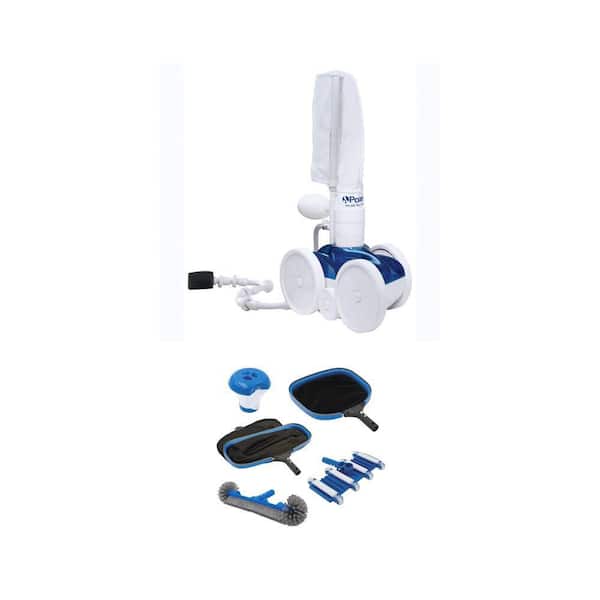 Vac-Sweep 280 Automatic Inground Pool Vacuum and PLSHD Manual Cleaning Kit Combo