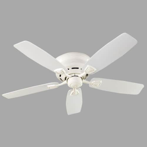 Sea Wind 48 in. White Outdoor Ceiling Fan For Patios or Bedrooms Lighting