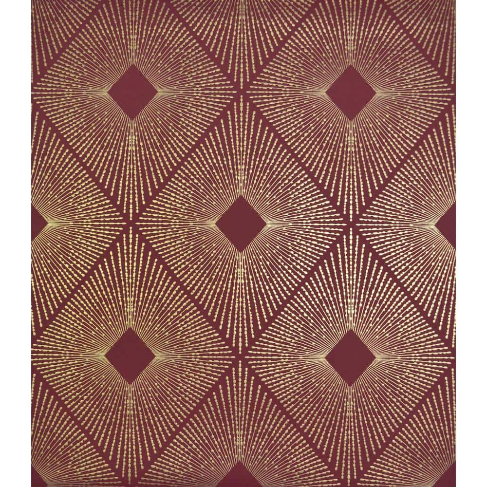 Wallpaper Rll York Wallcoverings 56.9 sq. ft. Harlowe Wallpaper NW3588 - The Home Depot