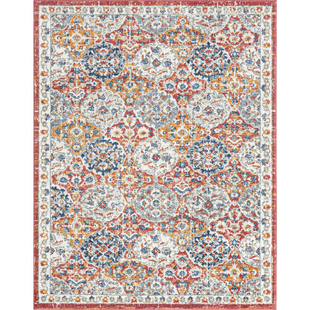 Chelsea Multi 9 ft. x 12 ft. Oriental Indoor Area Rug price history on PriceWatchPro