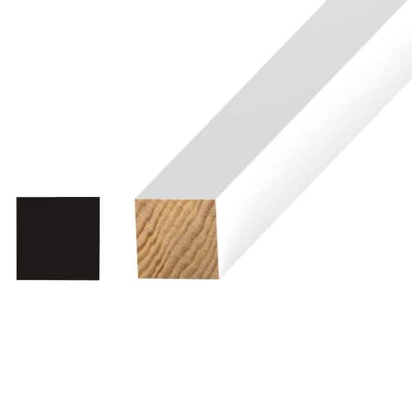 Kelleher 3/4 in. x 3/4 in. Treated Primed Pine Square S4S Moulding