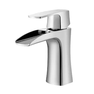Alessandra Single Hole Single-Handle Bathroom Faucet in Polished Chrome