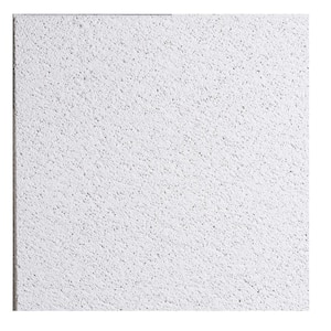2 ft. x 2 ft. Frost White Shadowline Bevel Lay-In Ceiling Tile, case of 8 (32 sq. ft.)