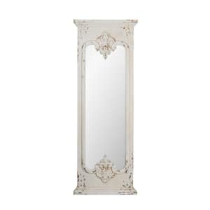 21.5 in. x 59.1 in. Farmhouse Rectangle Framed Decorative Mirror