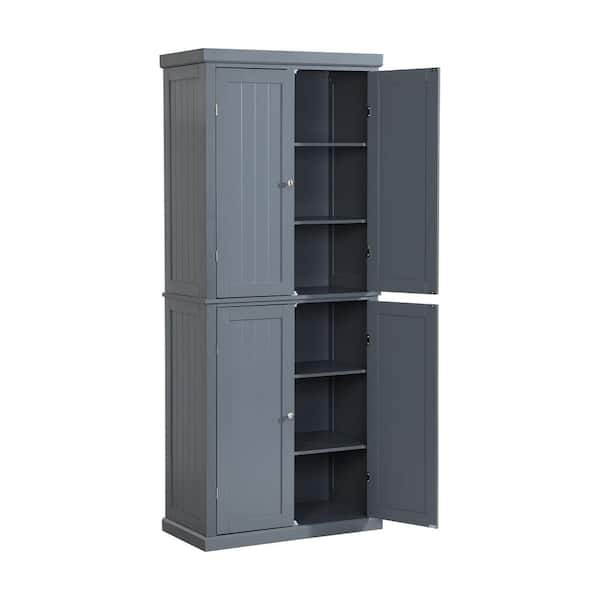 Tall 72 Kitchen Pantry Storage Cabinet Cupboard Bath Organizer