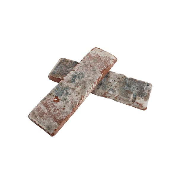 Old Mill Brick 7.625 in. x 2.25 in. x 0.5 in. Seaside Thin Brick Singles (Box of 42-Bricks)