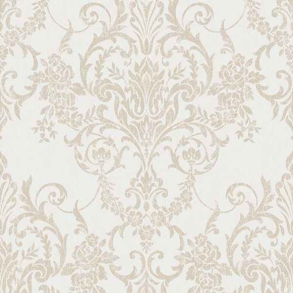 Graham & Brown Venetian Damask Vinyl Strippable Roll (Covers 56 sq. ft.)