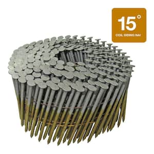 2 in. x 0.092 in. 15° Wire Ring Shank Framing Nails 1,200 per Box