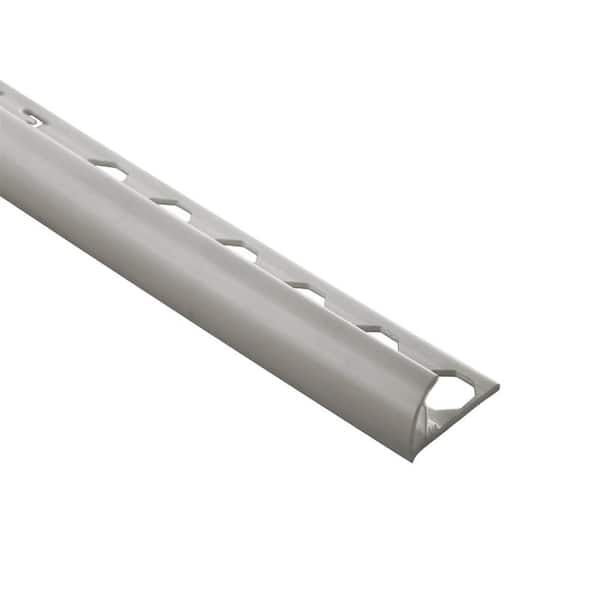 EMAC Novocanto Grey 5/16 in. x 98-1/2 in. PVC Tile Edging Trim