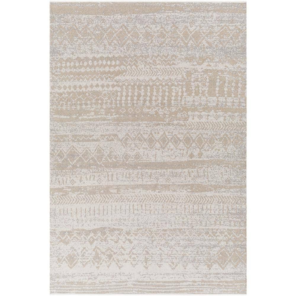 Johana Light Grey 3 ft. x 7 ft. Indoor Machine-Washable Area Rug price history on PriceWatchPro