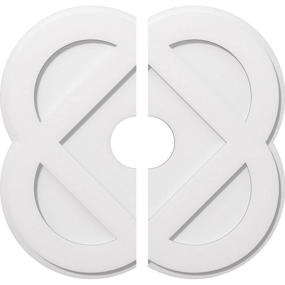 1 in. P X 10-1/4 in. C X 26 in. OD X 5 in. ID Charlotte Architectural Grade PVC Contemporary Ceiling Medallion Two Piece price history on PriceWatchPro