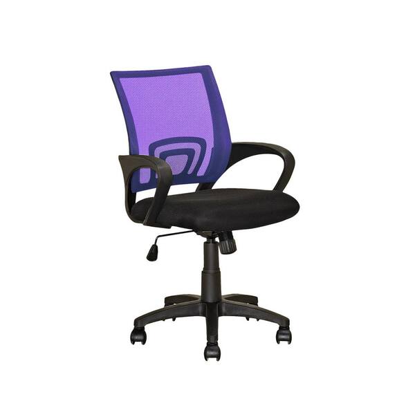 CorLiving Workspace Purple Mesh Back Office Chair