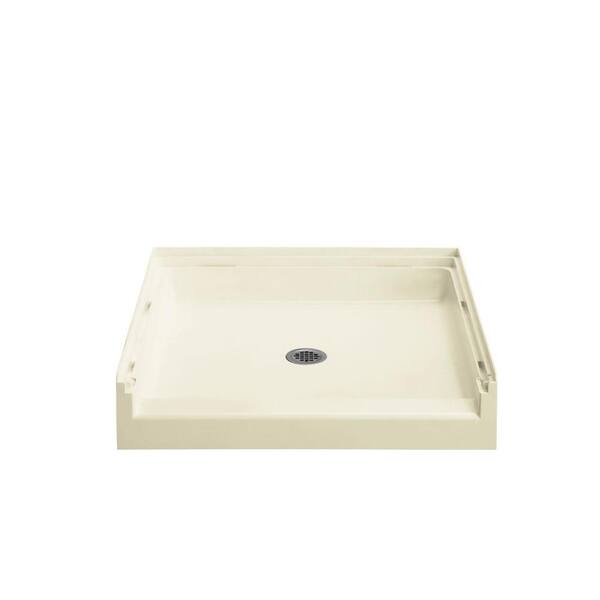 STERLING Accord 36 in. x 36 in. Single Threshold Shower Base in Biscuit