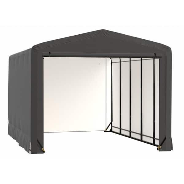 Sheltertube 12 ft. x 23 ft. x 10 ft. Gray Garage