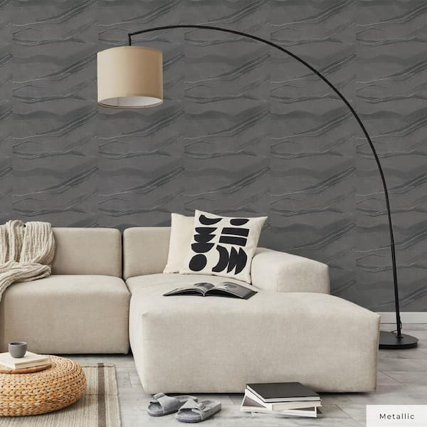 Granite Marble Slab Vinyl Peel and Stick Wallpaper Roll (Covers 28 sq. ft.)