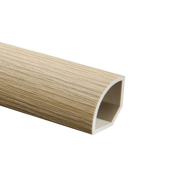 Malibu Wide Plank French Oak Santa Clara 0.59 in. Thickness x 1.023 in. Width x 94.48 in. Length Quarter Round Molding