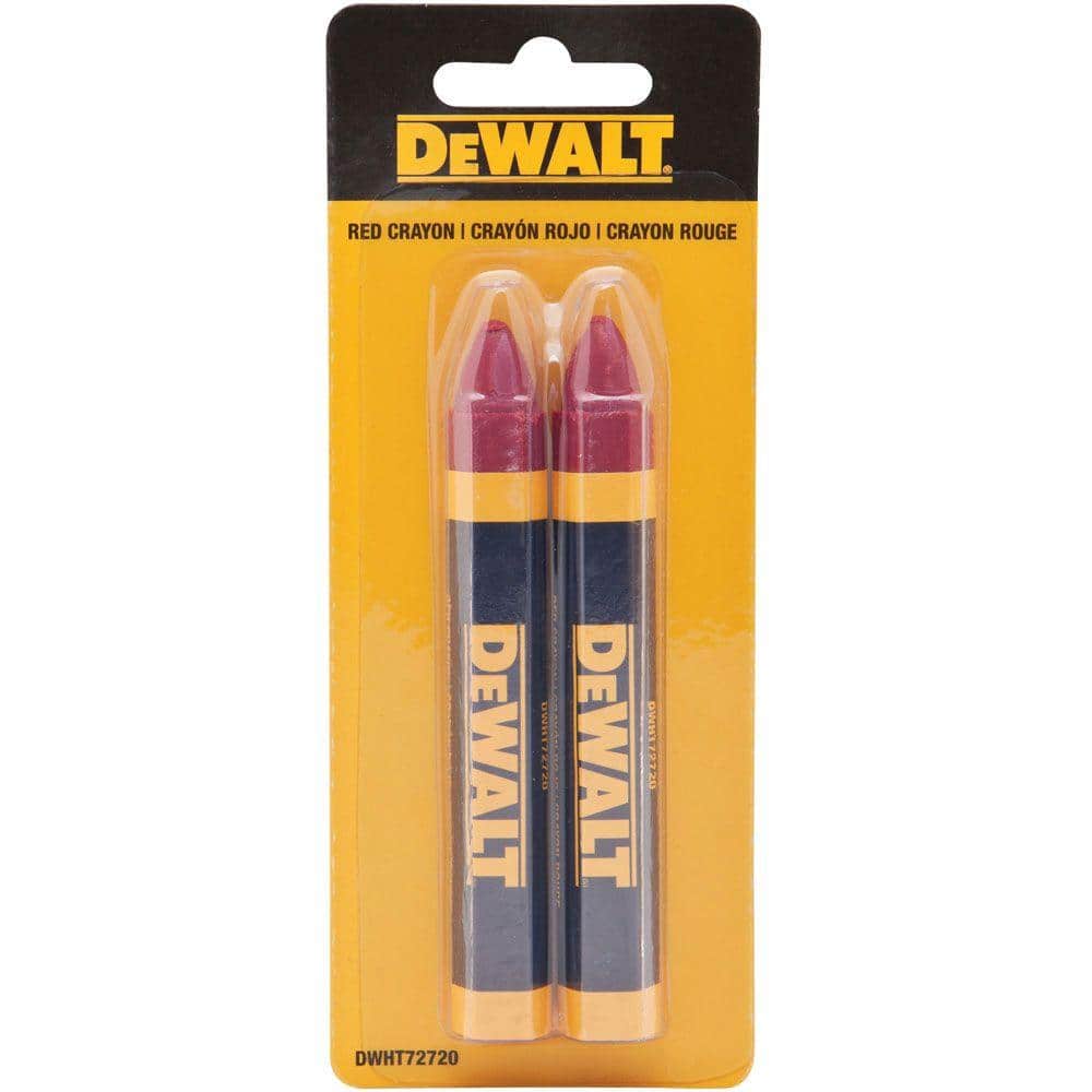 crayon fade-resistant NEW Markal Builders Red Marker Weather resistant 