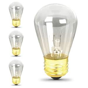 11-Watt S14 Dimmable Soft White String Light Incandescent Light Bulb (4-Pack)