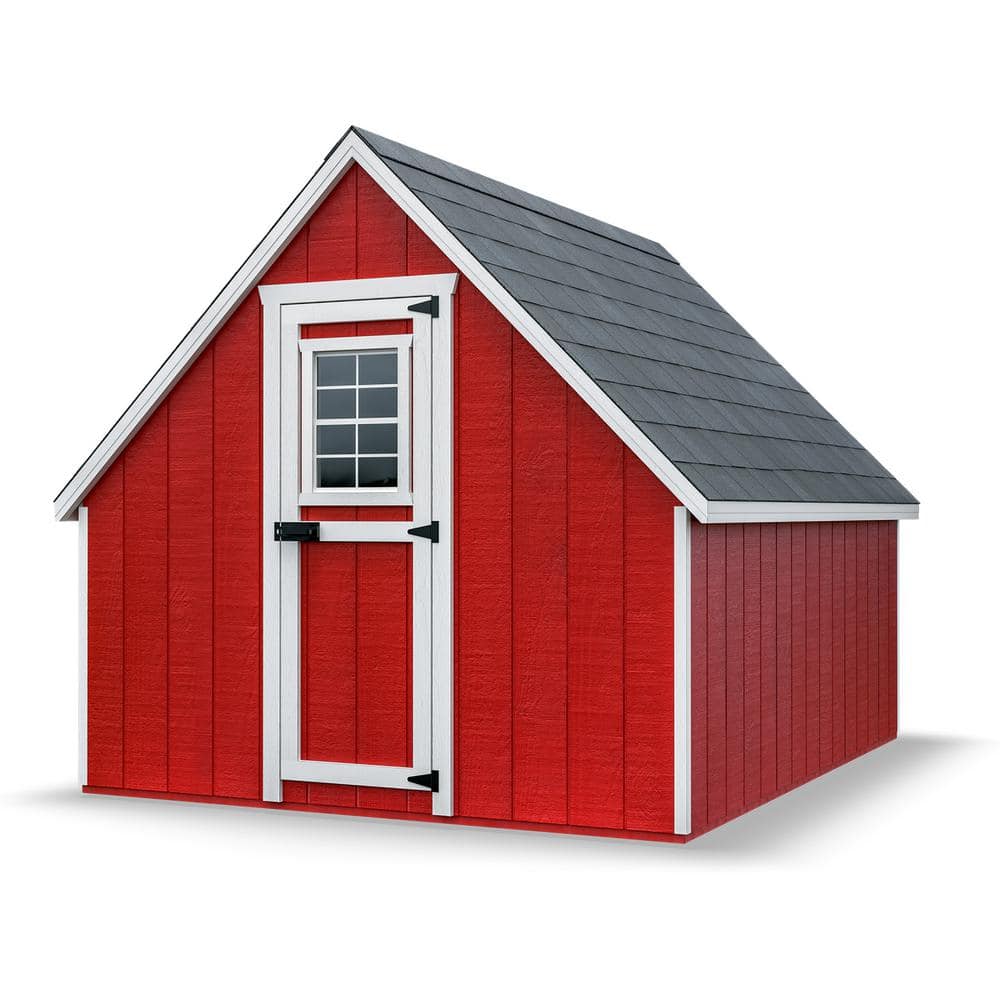 Value A-Frame 8 ft. x 8 ft. Wood Chicken Coop Precut Kit (64 sq. ft. )