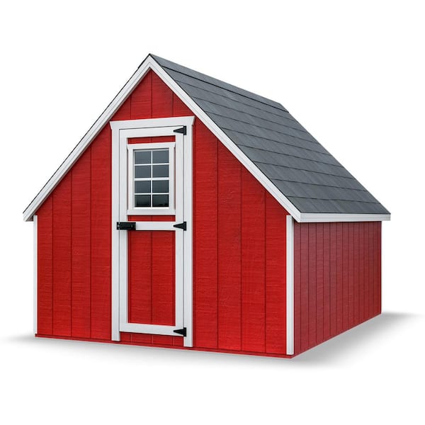 Value A-Frame 8 ft. x 8 ft. Wood Chicken Coop Precut Kit (64 sq. ft. )